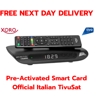 Humax Humax HD3801S2 TivuMax Italian TivuSat Decoder & Pre Activated Tivusat Card 