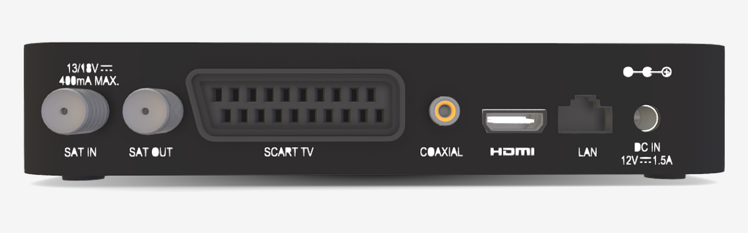 Italian HD Receiver with Scart