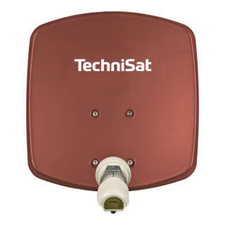 technisat digidish 33cm satellite dish brick red